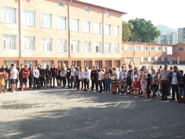 Откриване на учeбната година в СПГСГ [25.09.2019]