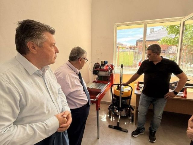 Официално откриване на модернизираната материално-техническа база на СПГСГ „Арх. Георги Козаров“ – Сливен