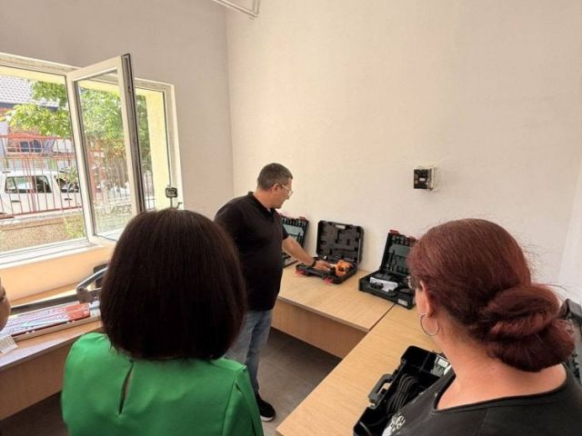 Официално откриване на модернизираната материално-техническа база на СПГСГ „Арх. Георги Козаров“ – Сливен